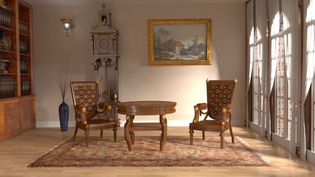 royal interior, room, sitting room